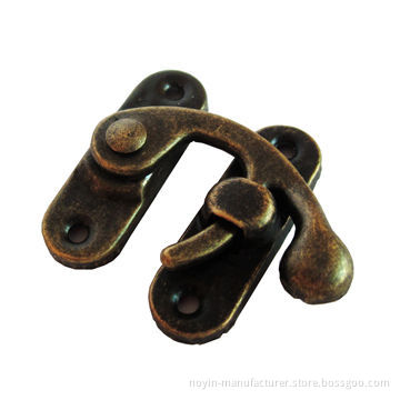 Antique swivel lock with metal material for wooden box, good quality and competitive price